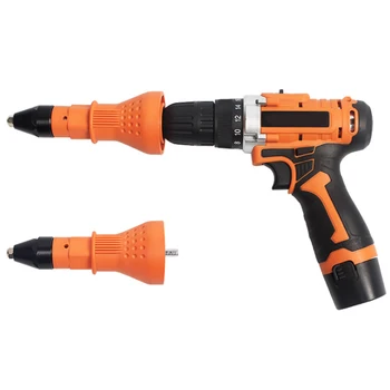 New Electric Rivet Nut Riveting Tool Cordless Riveting Drill Adapter Insert Nut Tool Riveting Drill Adapter
New Electric Rivet Nut Riveting Tool Cordless Riveting Drill Adapter Insert Nut Tool Riveting Drill Adapter