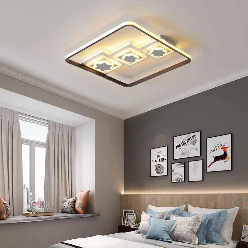 New creative square modern LED ceiling lights living room bedroom restaurant home indoor aluminum LED ceiling lamp AC100V-260V
New creative square modern LED ceiling lights living room bedroom restaurant home indoor aluminum LED ceiling lamp AC100V-260V