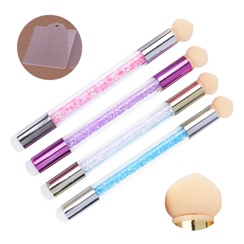 Replaceable Sponge Head Nail Art Polish Brushes Stamping Scraper Set Nail Glitter Dotting Gradient Pen Painting Bloom Tool TR946
Replaceable Sponge Head Nail Art Polish Brushes Stamping Scraper Set Nail Glitter Dotting Gradient Pen Painting Bloom Tool TR946