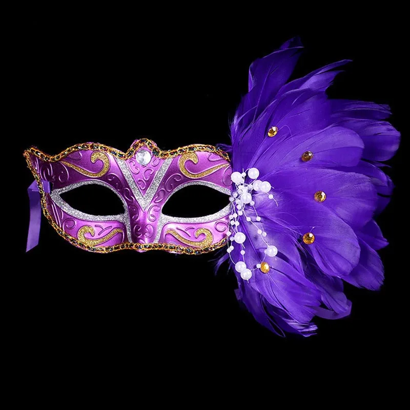 Halloween Mask Venetian Masquerade On Stick Mardi Gras Costume Eyemask Printing Carnival Hand Held Stick Feathers Party Mask
Halloween Mask Venetian Masquerade On Stick Mardi Gras Costume Eyemask Printing Carnival Hand Held Stick Feathers Party Mask