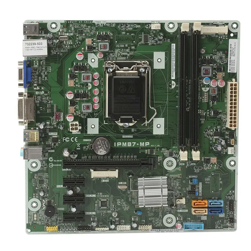 IPM87-MP Desktop Motherboard For HP 707825-001 707825-003 Motherboard 100%tested fully work
IPM87-MP Desktop Motherboard For HP 707825-001 707825-003 Motherboard 100%tested fully work