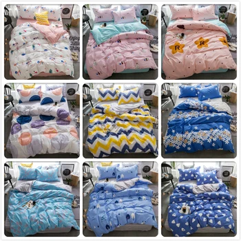 3pcs/4pcs Bedding Set Kids Child Soft Cotton Bed Linen AB Side Duvet Cover Single Twin Queen King Size 1.35m 1.5m 1.8m 2m Sheet
3pcs/4pcs Bedding Set Kids Child Soft Cotton Bed Linen AB Side Duvet Cover Single Twin Queen King Size 1.35m 1.5m 1.8m 2m Sheet