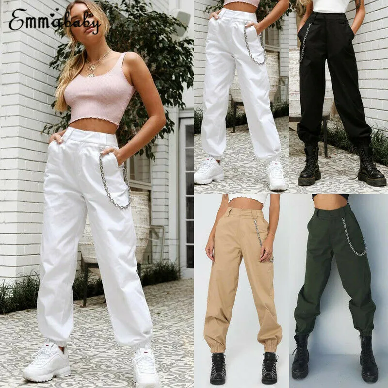 HIRIGIN Fashion Womens Soild Cargo Trousers Casual Long Pencil Pants Military Army Combat Camouflage Capris
HIRIGIN Fashion Womens Soild Cargo Trousers Casual Long Pencil Pants Military Army Combat Camouflage Capris