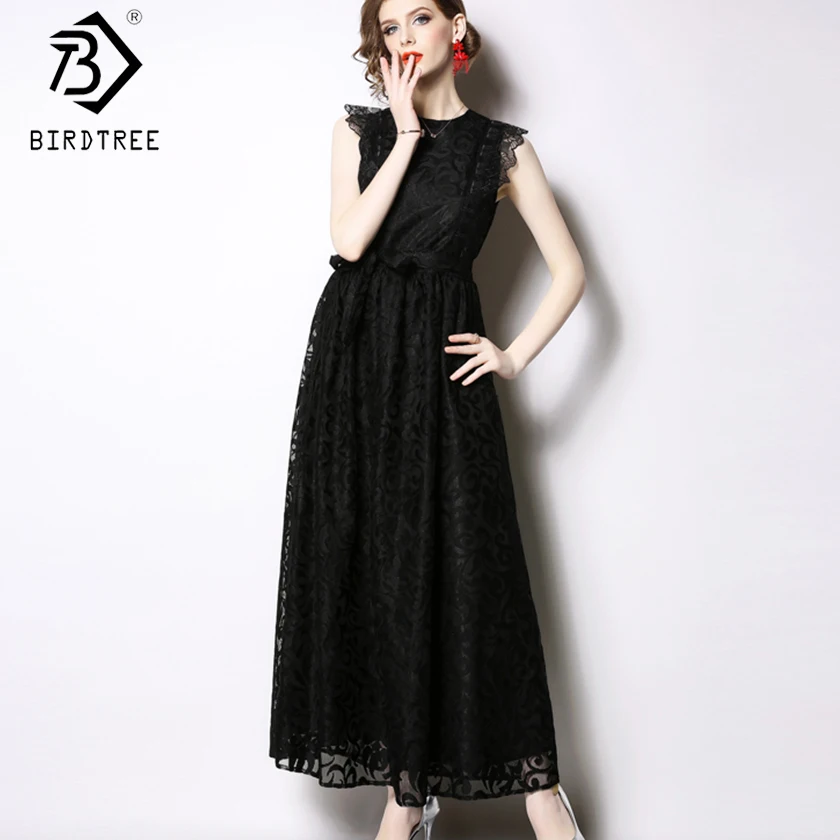 2019 New Summer Women's Solid Sleeveless Ankle-Length Lace Dress O-Neck Mid Waist Elegant Office Lady Hot Sale D94909K
2019 New Summer Women's Solid Sleeveless Ankle-Length Lace Dress O-Neck Mid Waist Elegant Office Lady Hot Sale D94909K