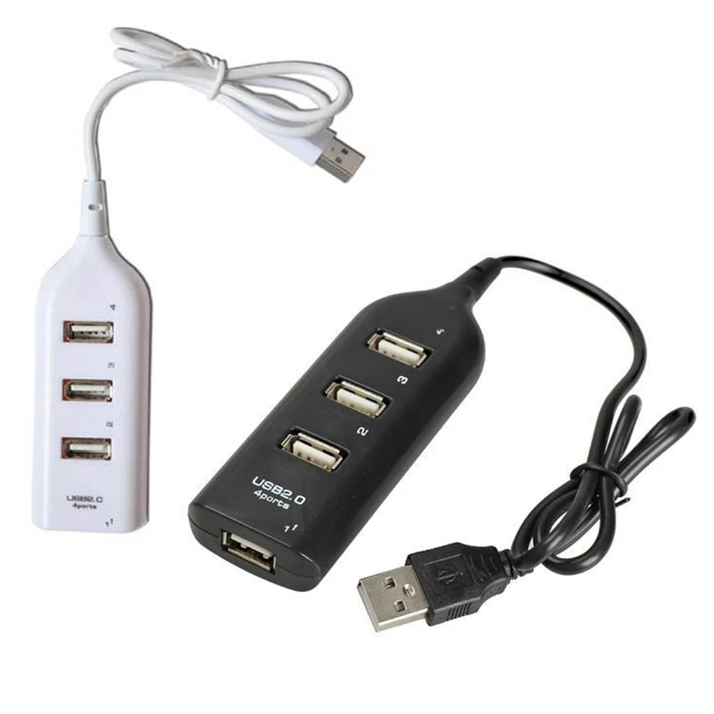 4 Ports USB 2.0 HUB Plug Expander Adapter With Cable Charging Concentrator Computer Laptop Accessory
4 Ports USB 2.0 HUB Plug Expander Adapter With Cable Charging Concentrator Computer Laptop Accessory