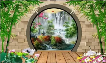 3d room wallpaper custom mural non-woven wall sticker Bamboo crane waterfall pavilion painting photo wall wallpaper
3d room wallpaper custom mural non-woven wall sticker Bamboo crane waterfall pavilion painting photo wall wallpaper