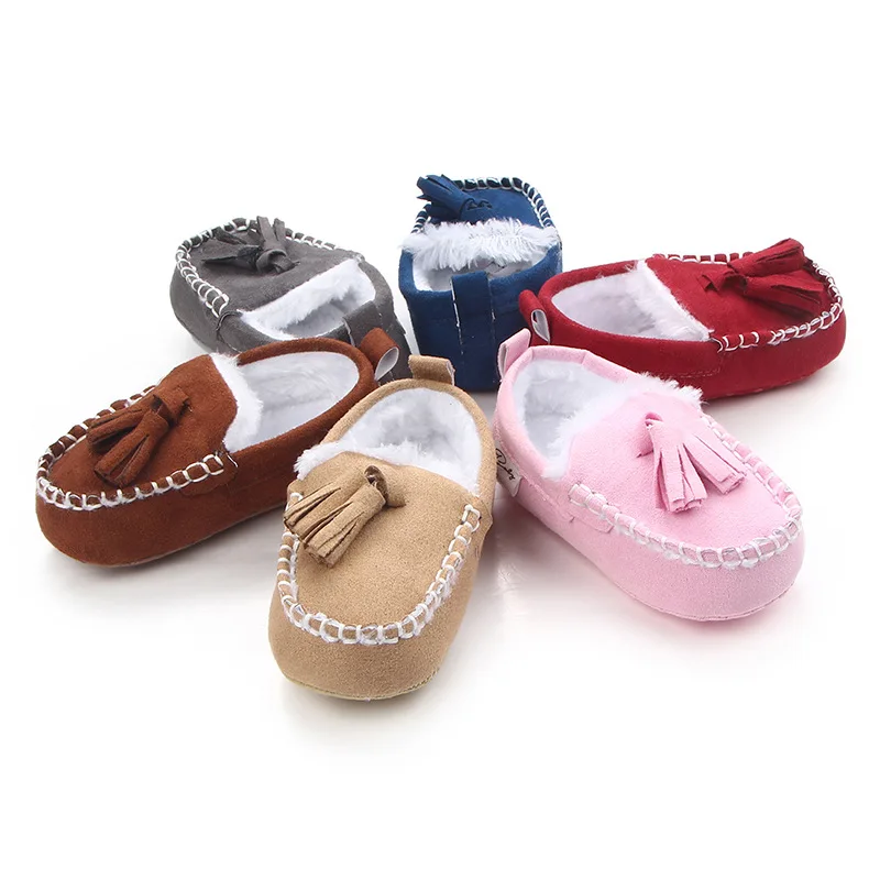 Newborn Infant Baby Boys Girls Kids Winter Warm Loafers Fringed Shoes First Walkers Child Crib Bebe Soft Soled Prewalkers Shoe
Newborn Infant Baby Boys Girls Kids Winter Warm Loafers Fringed Shoes First Walkers Child Crib Bebe Soft Soled Prewalkers Shoe