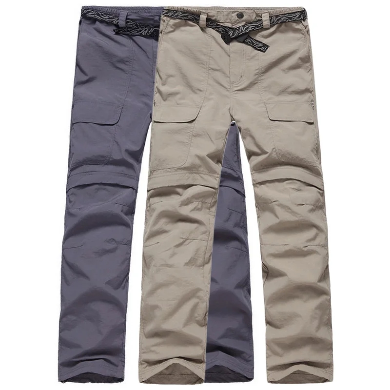 Detachable Quick Dry Outdoor Hiking Pants Men Mountain Climbing Trousers Summer Camping Trekking Sport Pants
Detachable Quick Dry Outdoor Hiking Pants Men Mountain Climbing Trousers Summer Camping Trekking Sport Pants