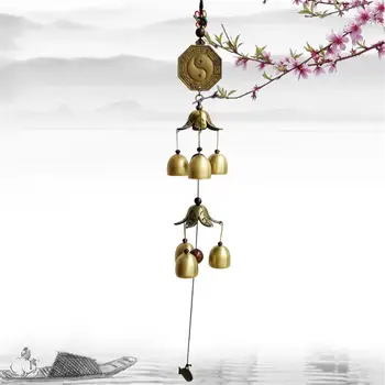 Retro Style Pisces Gossip Wind Chimes Yard Garden Outdoor Home Garden Ornaments Dolphin Bells Good Luck Lucky Crafts
Retro Style Pisces Gossip Wind Chimes Yard Garden Outdoor Home Garden Ornaments Dolphin Bells Good Luck Lucky Crafts