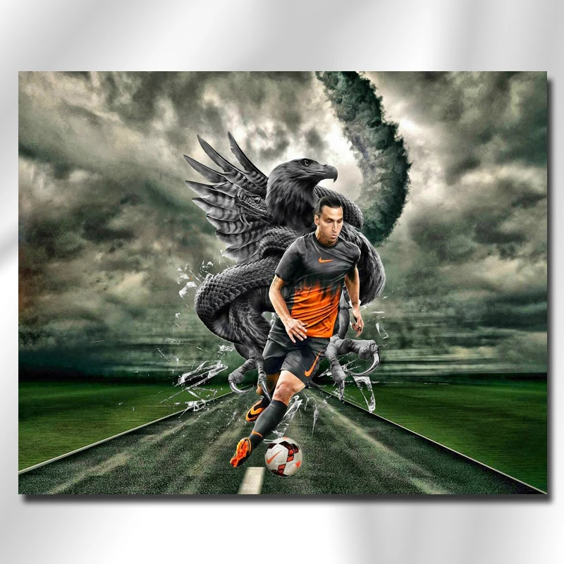 Full Square/Round Drill 5D DIY Diamond Painting Zlatan Ibrahimovic 3D Embroidery Cross Stitch 5D Decor soccer player
Full Square/Round Drill 5D DIY Diamond Painting Zlatan Ibrahimovic 3D Embroidery Cross Stitch 5D Decor soccer player