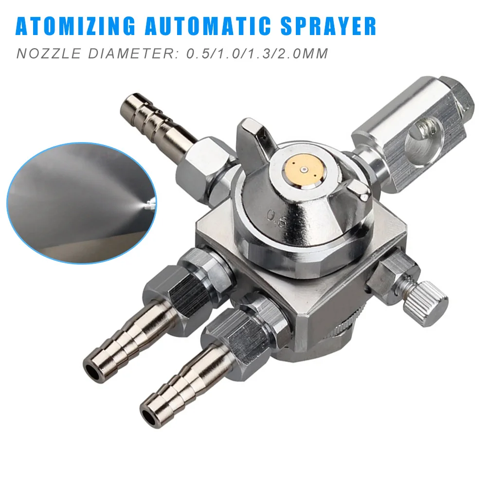 Mini Automatic Spray Nozzle High Atomization for Chocolate Rosin Spraying DAG-ship
Mini Automatic Spray Nozzle High Atomization for Chocolate Rosin Spraying DAG-ship