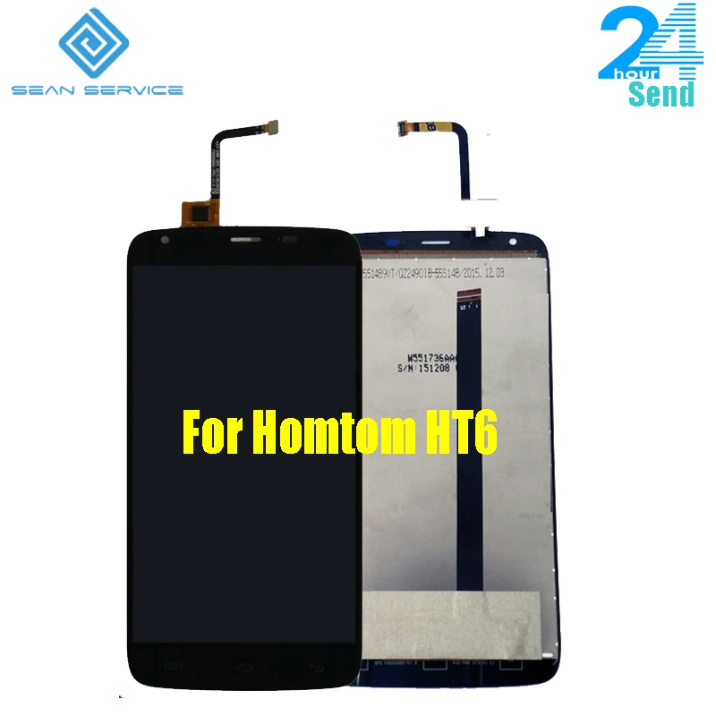 For 100% Original HomTom HT6 LCD Display +Touch Screen Screen Digitizer Assembly Replacement 5.5" For Homtom HT6/HT6 Pro Stock
For 100% Original HomTom HT6 LCD Display +Touch Screen Screen Digitizer Assembly Replacement 5.5" For Homtom HT6/HT6 Pro Stock