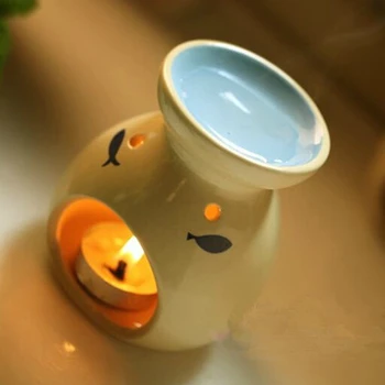 Lovely Fish Furnace Scent Container Ceramic Aromatherapy Oil Burner Fashion Candle Holder Decoration SK082
Lovely Fish Furnace Scent Container Ceramic Aromatherapy Oil Burner Fashion Candle Holder Decoration SK082
