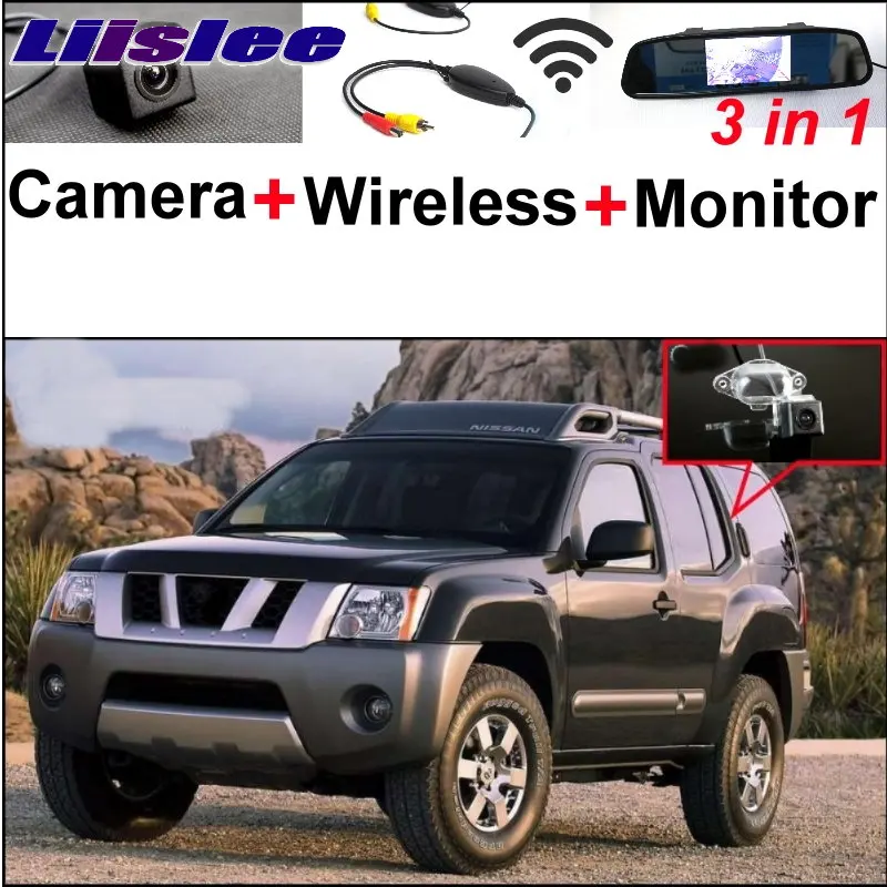 Liislee 3 in1 Rear View Special Camera + Wireless Receiver + Mirror Monitor Back Up Parking System For Nissan Roniz 2005~2015
Liislee 3 in1 Rear View Special Camera + Wireless Receiver + Mirror Monitor Back Up Parking System For Nissan Roniz 2005~2015