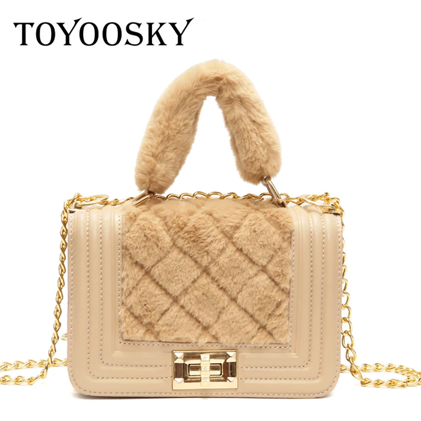 TOYOOSKY Original Brand Woman Bag Luxury Velvet Handbag Fur Handle Messenger Shoulder Bag Ladies Diamond Lattice Crossbody Bag
TOYOOSKY Original Brand Woman Bag Luxury Velvet Handbag Fur Handle Messenger Shoulder Bag Ladies Diamond Lattice Crossbody Bag