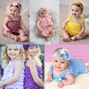 Baby Girls Lace Rompers Ruffles Party Clothing Candy Color Halter Cute Baby Toddler Summer Rompers #60
Baby Girls Lace Rompers Ruffles Party Clothing Candy Color Halter Cute Baby Toddler Summer Rompers #60