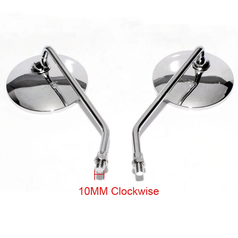 Nordson Motorcycle round mirrors 10mm 8mm Universal Motorbike Rear view mirrors For Suzuki Honda Kawasaki Yamaha Scooter Moped