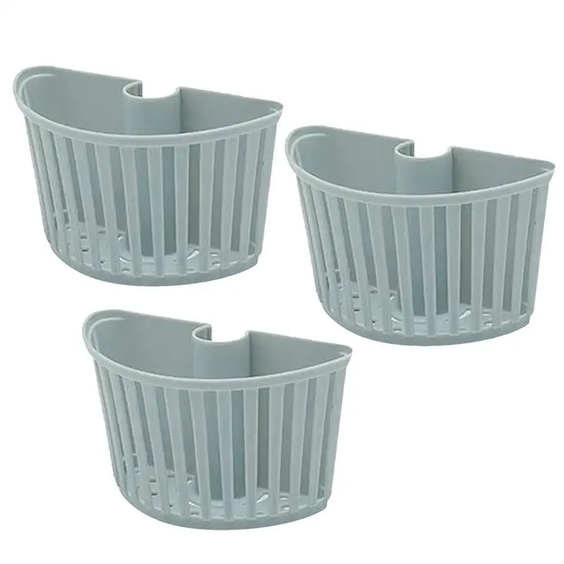 3 Pcs Sponge Storage Basket Punch-free Storage Rack Drain Storage Basket for Home Sink Kitchen 
3 Pcs Sponge Storage Basket Punch-free Storage Rack Drain Storage Basket for Home Sink Kitchen
