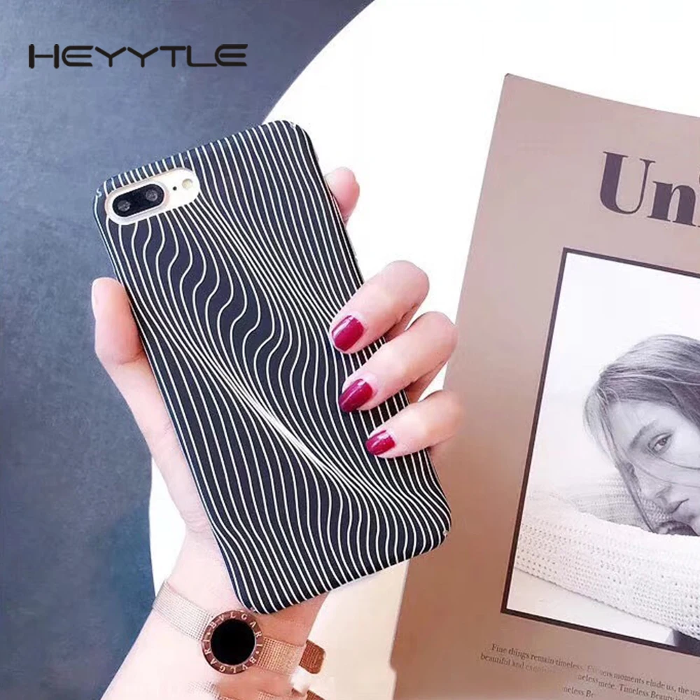 Heyytle 3D Water Ripple Case For Apple iPhone X 8 7 6S 6 Plus Decal Stripe Patterned Fashion Capa Hard PC Back Cover Cases
Heyytle 3D Water Ripple Case For Apple iPhone X 8 7 6S 6 Plus Decal Stripe Patterned Fashion Capa Hard PC Back Cover Cases