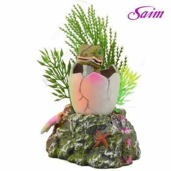 6.1" Saim Aquarium Baby Dinosaur Hatching out Aquarium Ornament Fish Tank Decoration Acuario Aquarium Ornaments Landscape
6.1" Saim Aquarium Baby Dinosaur Hatching out Aquarium Ornament Fish Tank Decoration Acuario Aquarium Ornaments Landscape