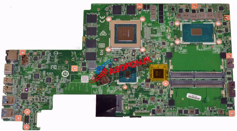 Оригинальная материнская плата для ноутбука MSI GS72 GS70 6QE-042US с стандартом памяти 2,6 ГГц
Оригинальная материнская плата для ноутбука MSI GS72 GS70 6QE-042US с стандартом памяти 2,6 ГГц
