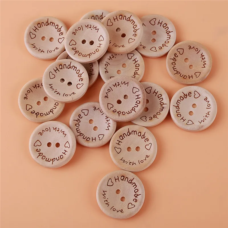 New Creative Hot Selling 100Pcs 2 Holes Wooden Buttons For Clothing Handmade Letter Love Scrapbooking Wedding Dress Buttons
New Creative Hot Selling 100Pcs 2 Holes Wooden Buttons For Clothing Handmade Letter Love Scrapbooking Wedding Dress Buttons