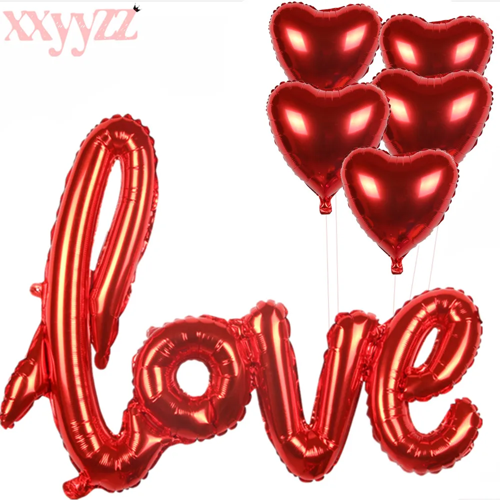 XXYYZZ 6PCS Love Balloons Champagne&Pink Heart Foil Balloon DIY Home Birthday Party Decorations Wedding Party Supplies Balloons
XXYYZZ 6PCS Love Balloons Champagne&Pink Heart Foil Balloon DIY Home Birthday Party Decorations Wedding Party Supplies Balloons