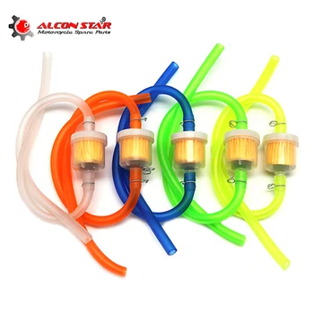 Alconstar Color 6mm Motorcycle Gas Fuel Filter Petrol Pipe Hose Line + 4 Clips For Universal ATV Pit Dirt Bike Quad Scooter
Alconstar Color 6mm Motorcycle Gas Fuel Filter Petrol Pipe Hose Line + 4 Clips For Universal ATV Pit Dirt Bike Quad Scooter