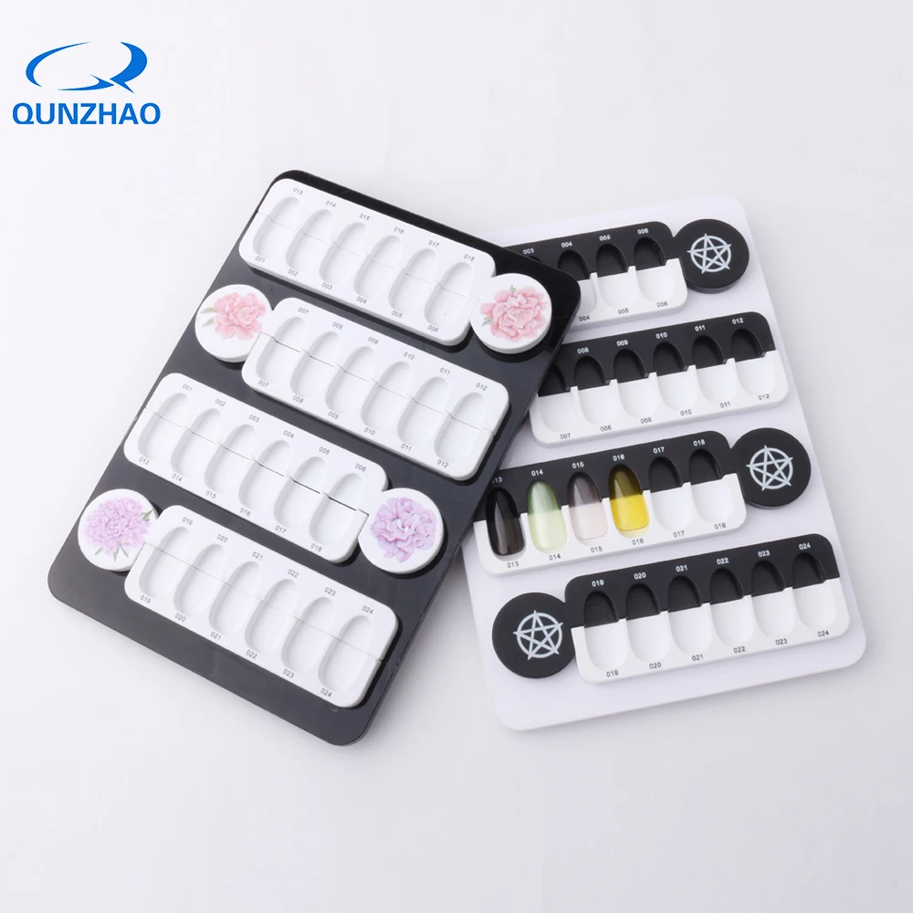 24 Colors Nails Tips False Nail Tips Display Stand Organizer Acrylic Display Case for Nail Salon Nail Art Storage Box
24 Colors Nails Tips False Nail Tips Display Stand Organizer Acrylic Display Case for Nail Salon Nail Art Storage Box