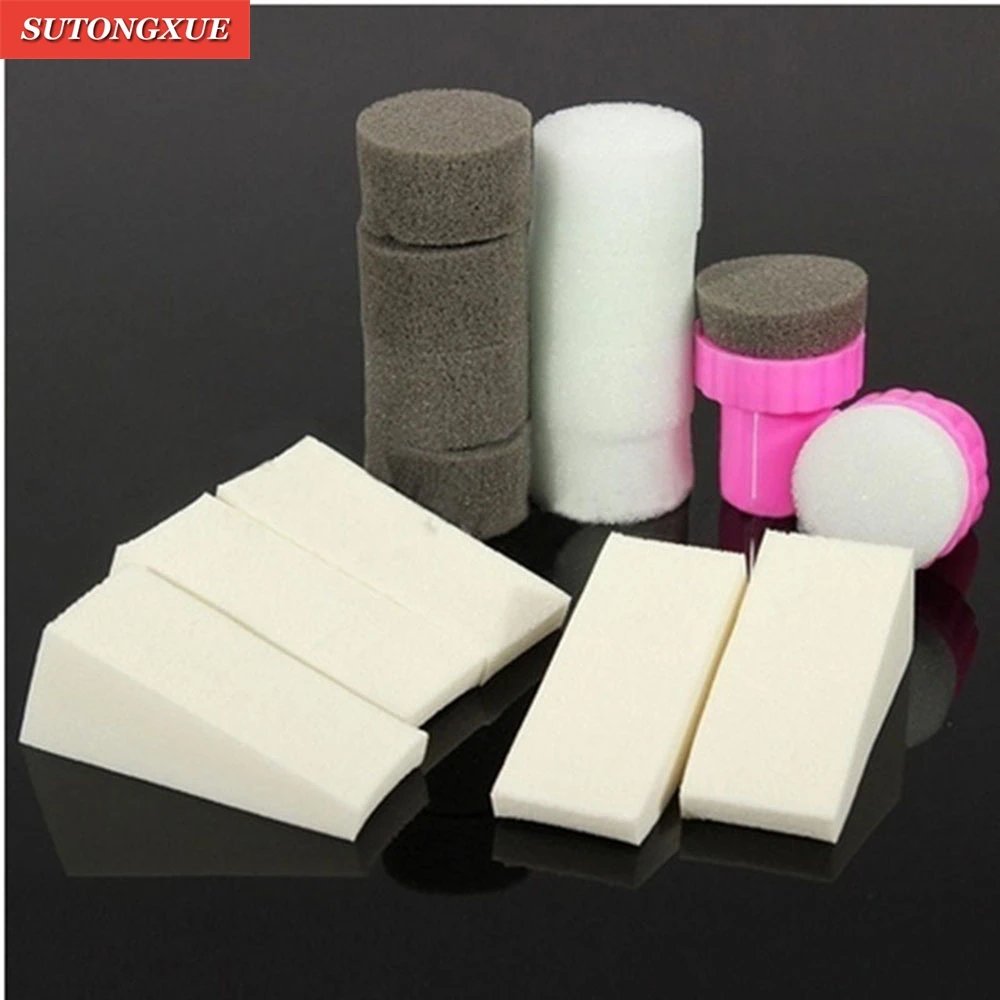 Hot Selling 1 Set Nail Art Decoration Sponge Gradual Change Stamp Polish Stamping Manicure makeup Tool
Hot Selling 1 Set Nail Art Decoration Sponge Gradual Change Stamp Polish Stamping Manicure makeup Tool