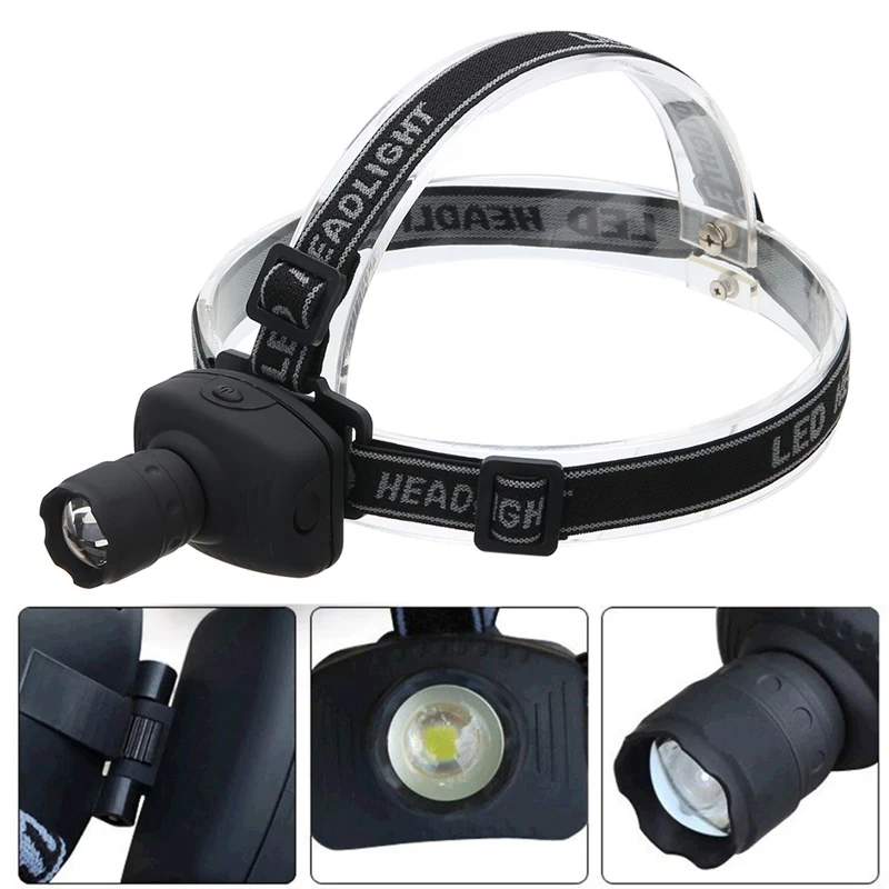 Portable 300LM 3 Mode Headlamp T6 Zoom Focus LED Head Torch Lamp for Camping Cycling Hiking Bike Light
Portable 300LM 3 Mode Headlamp T6 Zoom Focus LED Head Torch Lamp for Camping Cycling Hiking Bike Light