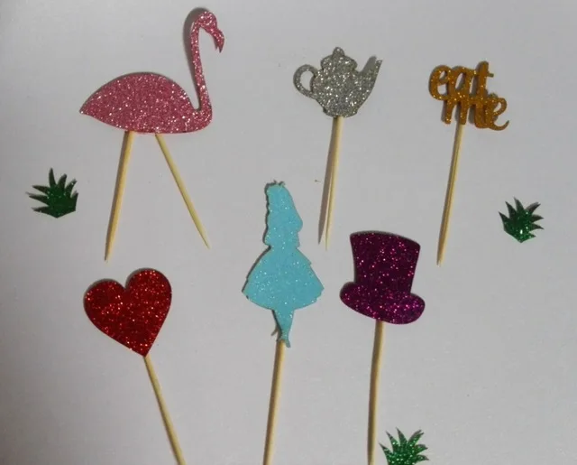 mixed styles Glitter Alice wonderland cupcake Toppers decorations wedding party Bridal shower Baby Shower Birthday food picks
mixed styles Glitter Alice wonderland cupcake Toppers decorations wedding party Bridal shower Baby Shower Birthday food picks