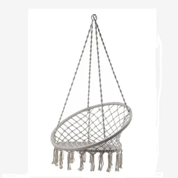 Handmade Knitted Swing Chair Outdoor Cotton Rope Patio Garden Hammock Chair Swing Perfect for Indoor/Outdoor Home, Patio, Deck
Handmade Knitted Swing Chair Outdoor Cotton Rope Patio Garden Hammock Chair Swing Perfect for Indoor/Outdoor Home, Patio, Deck