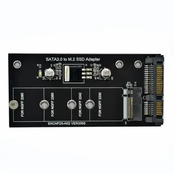 SATA 3.0 22 Pin to M.2 NGFF SSD Adapter Expansion Card 6Gpbs SATA To (B+M) KEY NGFF Converter for 2280/2260/2242/2230 M2 SSD
SATA 3.0 22 Pin to M.2 NGFF SSD Adapter Expansion Card 6Gpbs SATA To (B+M) KEY NGFF Converter for 2280/2260/2242/2230 M2 SSD