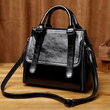 2019 bolsos de mano de cuero genuino de marca de lujo bolsos de diseñador bolsos de hombro de mujer para mujer bolso de mano de cadena bolso de mano T16(China)