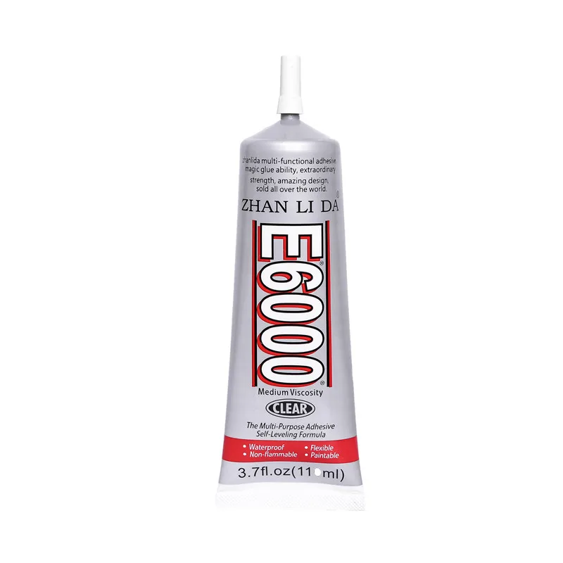 5Pcs 110ML E6000 Glue Transparent Touch Screen Epoxy Resin Adhesive E-6000 Jewelry Metal Glass Stone Wood Fabric Plastic Rubber
5Pcs 110ML E6000 Glue Transparent Touch Screen Epoxy Resin Adhesive E-6000 Jewelry Metal Glass Stone Wood Fabric Plastic Rubber