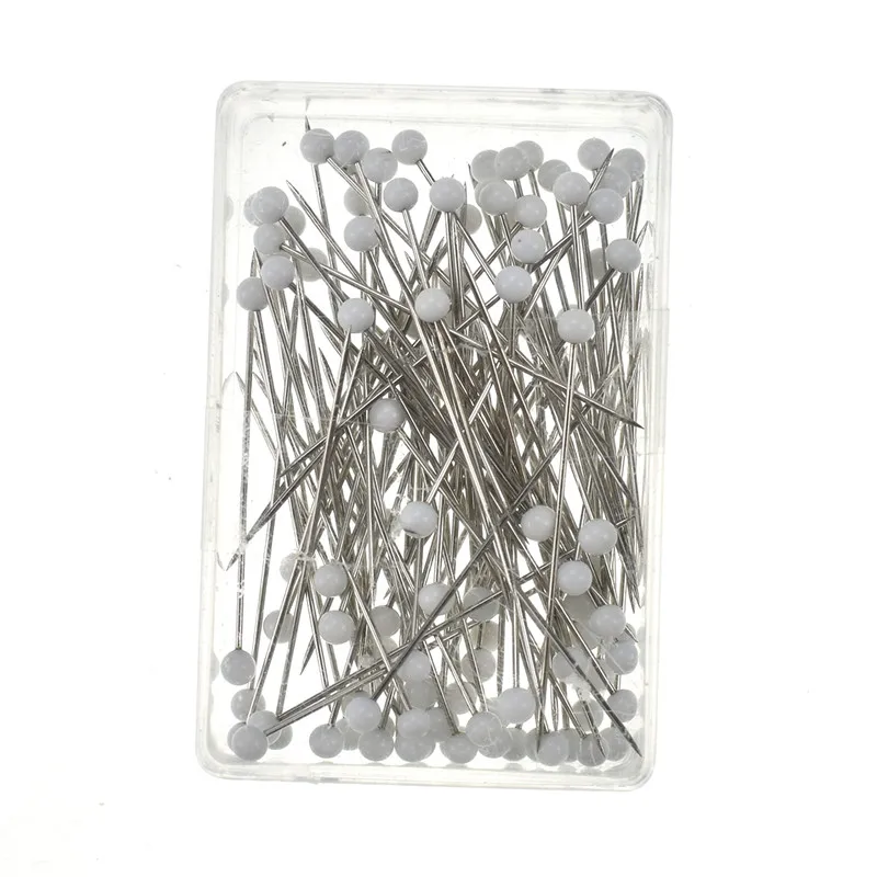 Looen 100pcs Mini Round Bead Sewing Pins Clothing Safety Pin DIY Decoration Garment Needles Tools Crafts Sewing Accessories (6)