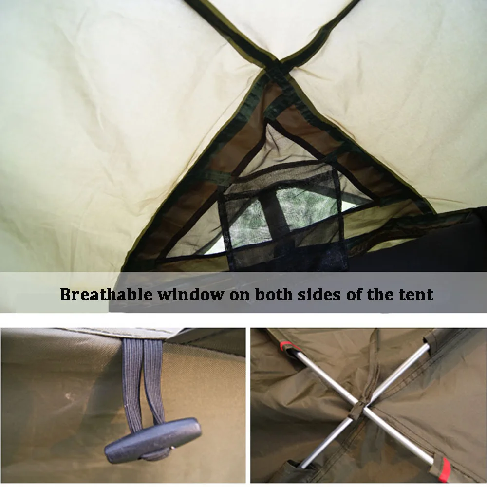 Breathable window of tent