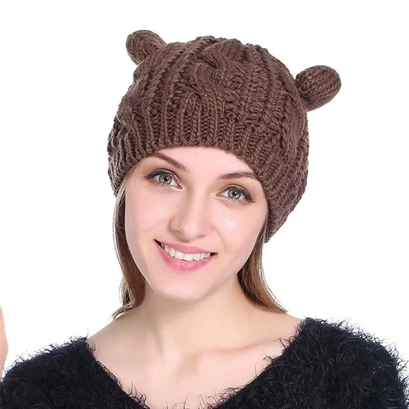 2017 GYM Exercise Warm Hat Protection Sports Outdoor Women Cat Ear Hiking Caps Winter Windproof Sport Hat Knit Ski CapNew
2017 GYM Exercise Warm Hat Protection Sports Outdoor Women Cat Ear Hiking Caps Winter Windproof Sport Hat Knit Ski CapNew