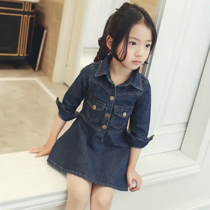 jean coat dress