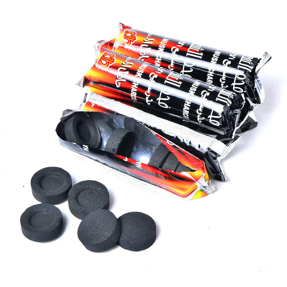10PCS/Roll Dia 33mm Hoookah Charcoal Shisha Pipe Narguile Coal Fast Fire Burning Chicha Sisha Nargile Waterpijp Accessories
10PCS/Roll Dia 33mm Hoookah Charcoal Shisha Pipe Narguile Coal Fast Fire Burning Chicha Sisha Nargile Waterpijp Accessories