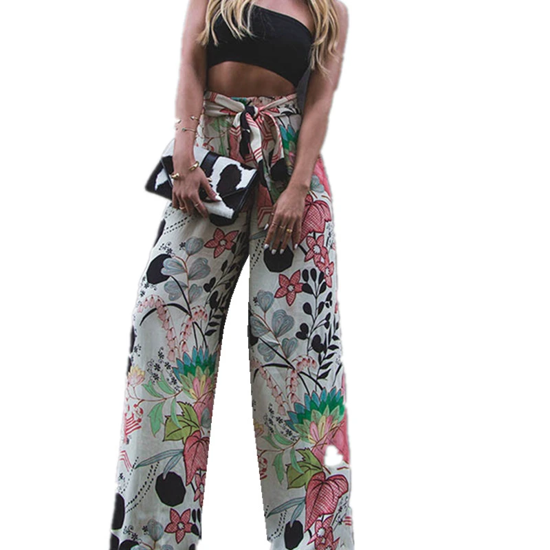 hirigin Women fashion elastic floral Trousers Palazzo Wide Leg High Waist Long Loose Casual Pants women femme
hirigin Women fashion elastic floral Trousers Palazzo Wide Leg High Waist Long Loose Casual Pants women femme
