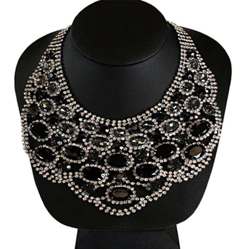 Parure Bijoux Fantaisie 2018 Fashion Jewelry Link Chain Large Crystal Rhinestone Wedding Ladies Choker Necklaces Earring Set
Parure Bijoux Fantaisie 2018 Fashion Jewelry Link Chain Large Crystal Rhinestone Wedding Ladies Choker Necklaces Earring Set