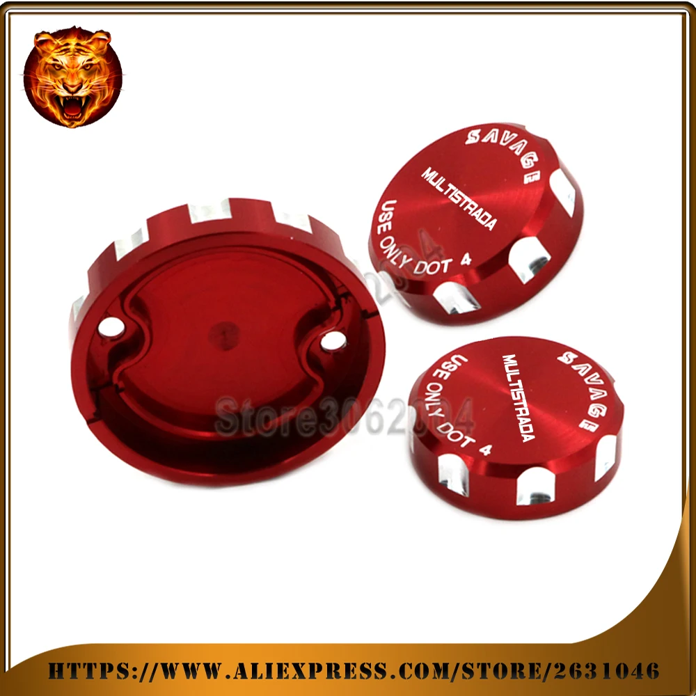 Motorcycle Accessories Front & Rear Brake Master Cylinder Fluid Reservoir Cover CAP For DUCATI Multistrada 1200 1200S 2010 14 13
Motorcycle Accessories Front & Rear Brake Master Cylinder Fluid Reservoir Cover CAP For DUCATI Multistrada 1200 1200S 2010 14 13