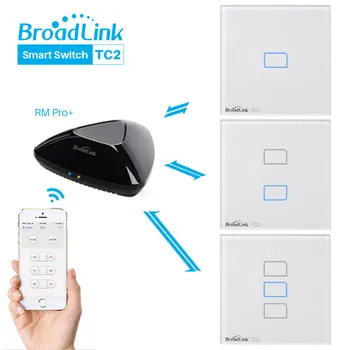 Broadlink TC2 EU Light Switch WiFi Wireless Smart Switch,Broadlink RM Mini 3,Broadlink RM Pro+,Via APP Control By Smartphone
Broadlink TC2 EU Light Switch WiFi Wireless Smart Switch,Broadlink RM Mini 3,Broadlink RM Pro+,Via APP Control By Smartphone