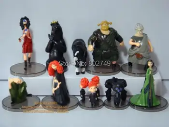 10pcs/lot Brave Toy PVC Action Figures doll Merida Black Bear Collections Children gifts 5-11.5cm
10pcs/lot Brave Toy PVC Action Figures doll Merida Black Bear Collections Children gifts 5-11.5cm