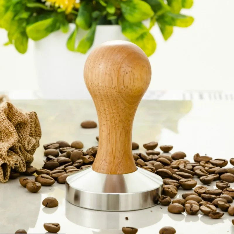 1pc Rosewood Coffee Tamper 58mm Wooden Handle With 304 Stainless Steel Base Hammer Direct Selling Promotion Real
1pc Rosewood Coffee Tamper 58mm Wooden Handle With 304 Stainless Steel Base Hammer Direct Selling Promotion Real