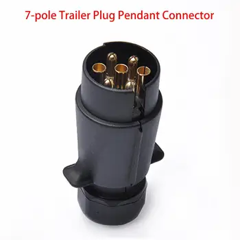 Professional 12V 7 Pin Plastic Trailer Plug 7 Pole Round Pin Trailer Wiring Connector EU Plug
Professional 12V 7 Pin Plastic Trailer Plug 7 Pole Round Pin Trailer Wiring Connector EU Plug