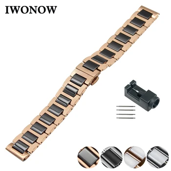 Ceramic Watch Band 18mm 20mm 22mm for Casio BEM 302 307 501 506 517 EF MTP Series Butterfly Buckle Strap Wrist Belt Bracelet
Ceramic Watch Band 18mm 20mm 22mm for Casio BEM 302 307 501 506 517 EF MTP Series Butterfly Buckle Strap Wrist Belt Bracelet