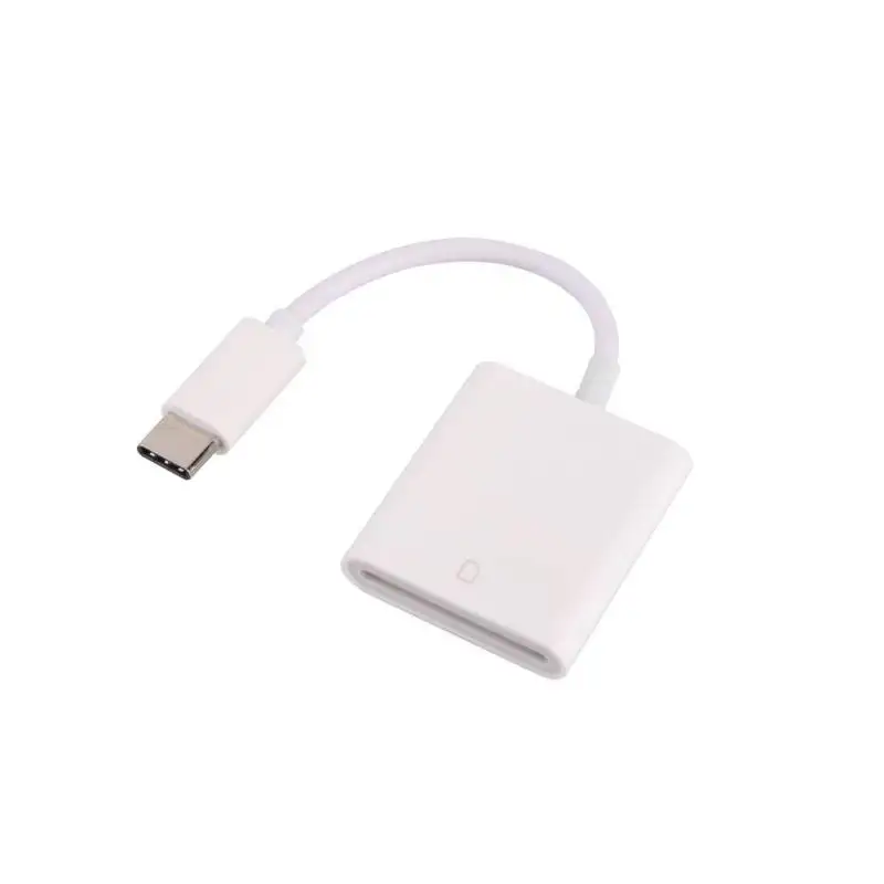 PVC Plug Camera Video Converter Type-C To SD Card Reader Adapter Connector For Tablet Computer Mobile phones with OTG
PVC Plug Camera Video Converter Type-C To SD Card Reader Adapter Connector For Tablet Computer Mobile phones with OTG